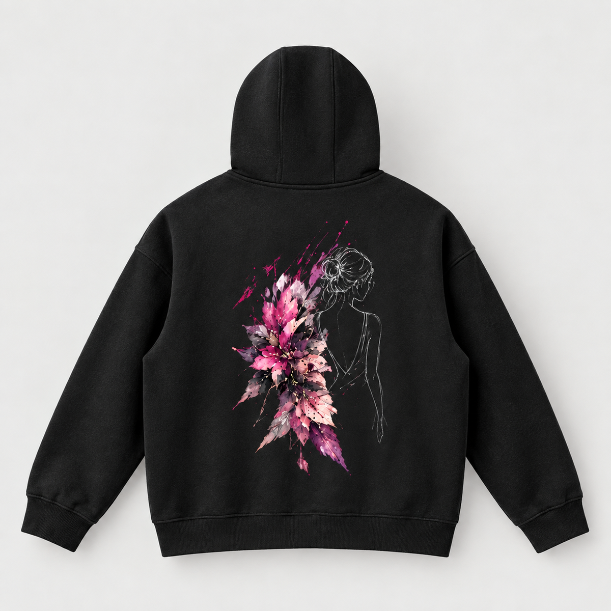Floral Art Hoodie