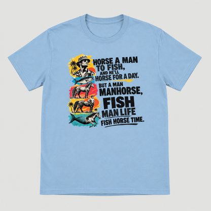 Horse Man Fish