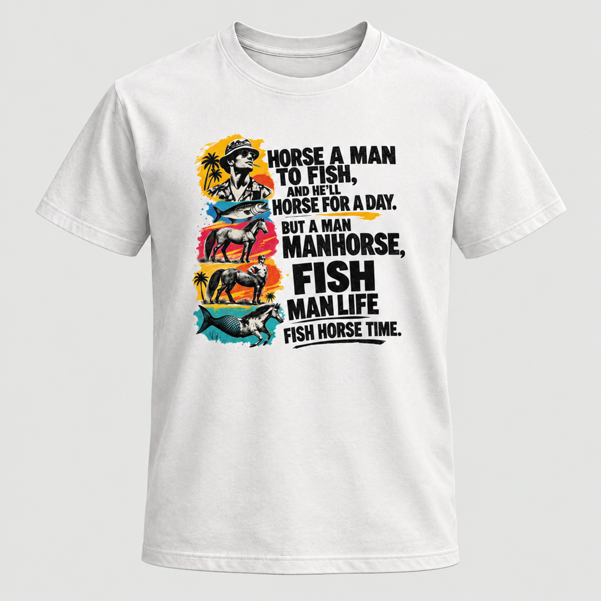 Horse Man Fish